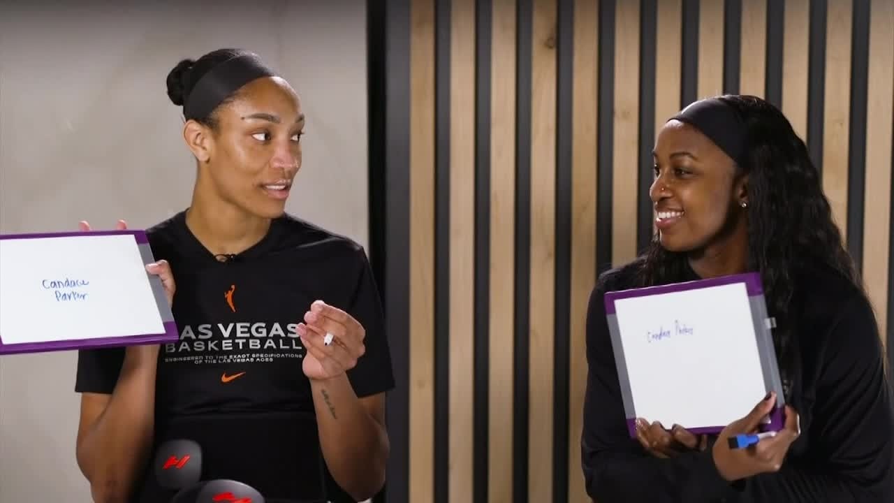 How well do A'ja Wilson & Jackie Young know each other? 👀 | WNBA Countdown
