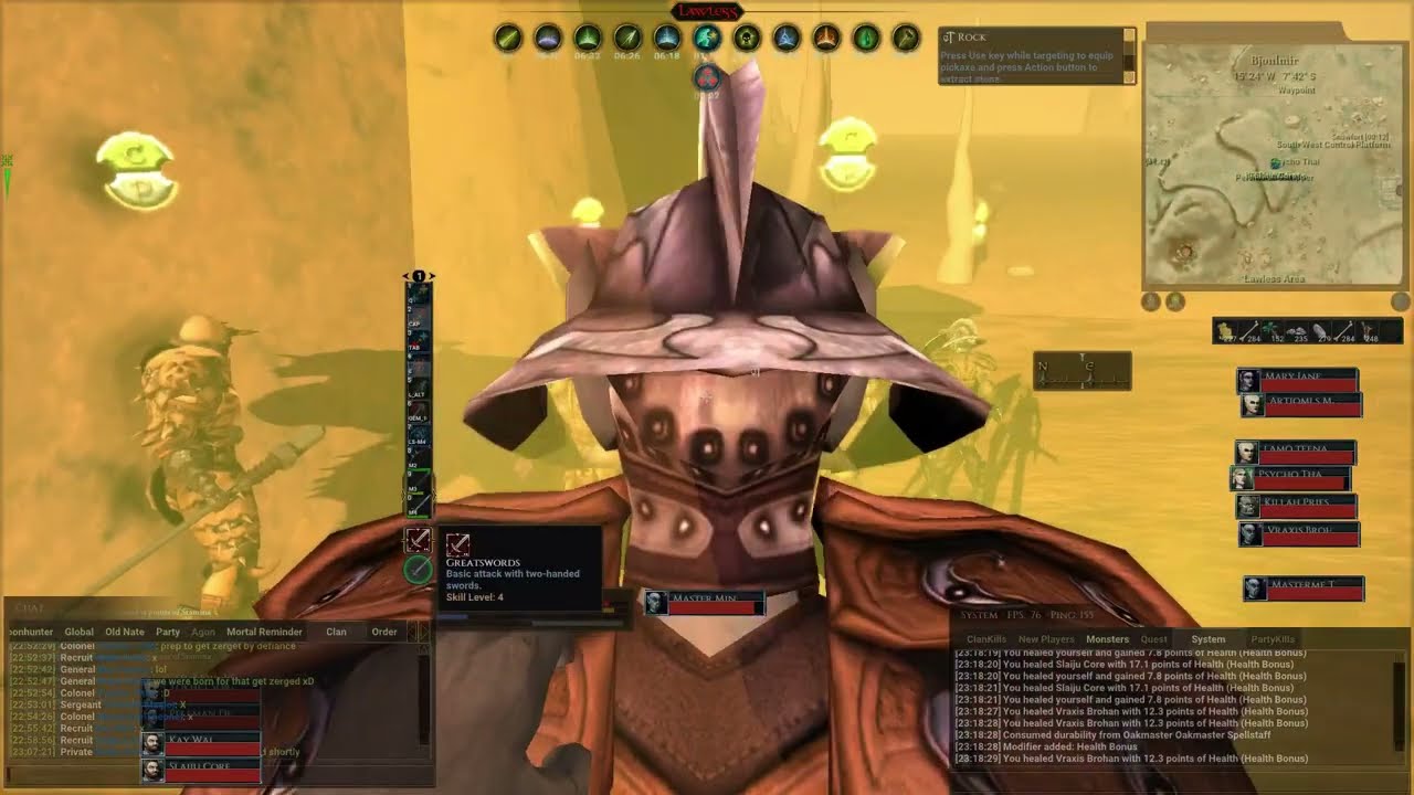 Darkfall Rise of Agon Village Ambush Epic PVP