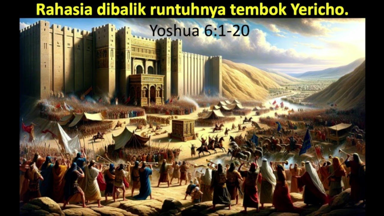 Rahasia dibalik runtuhnya tembok Yerikho