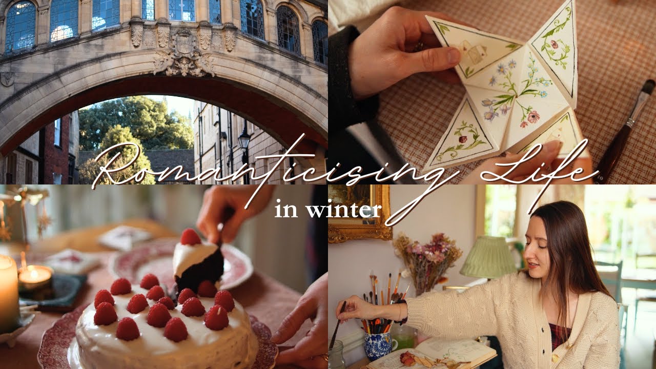 Slow Living in February - Romanticizing winter ✨ Cotswolds countryside | Victorian Puzzle Purse ✨
