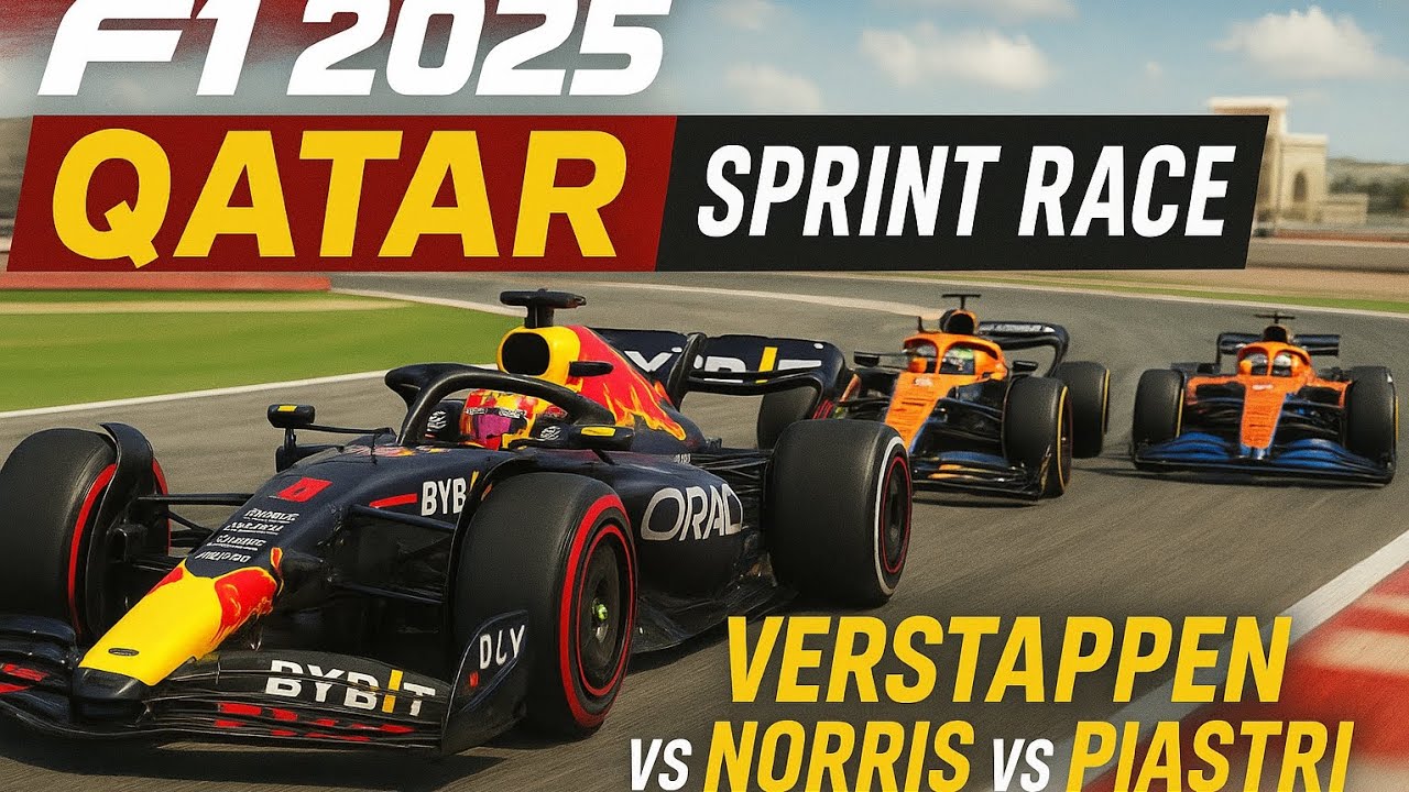 Qatar Sprint showdown! Red Bull on the limit against McLaren. Let’s fly!