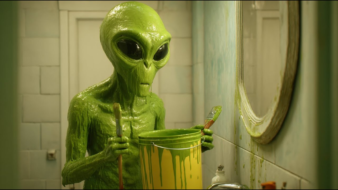 AI  mv "an alien invasion"