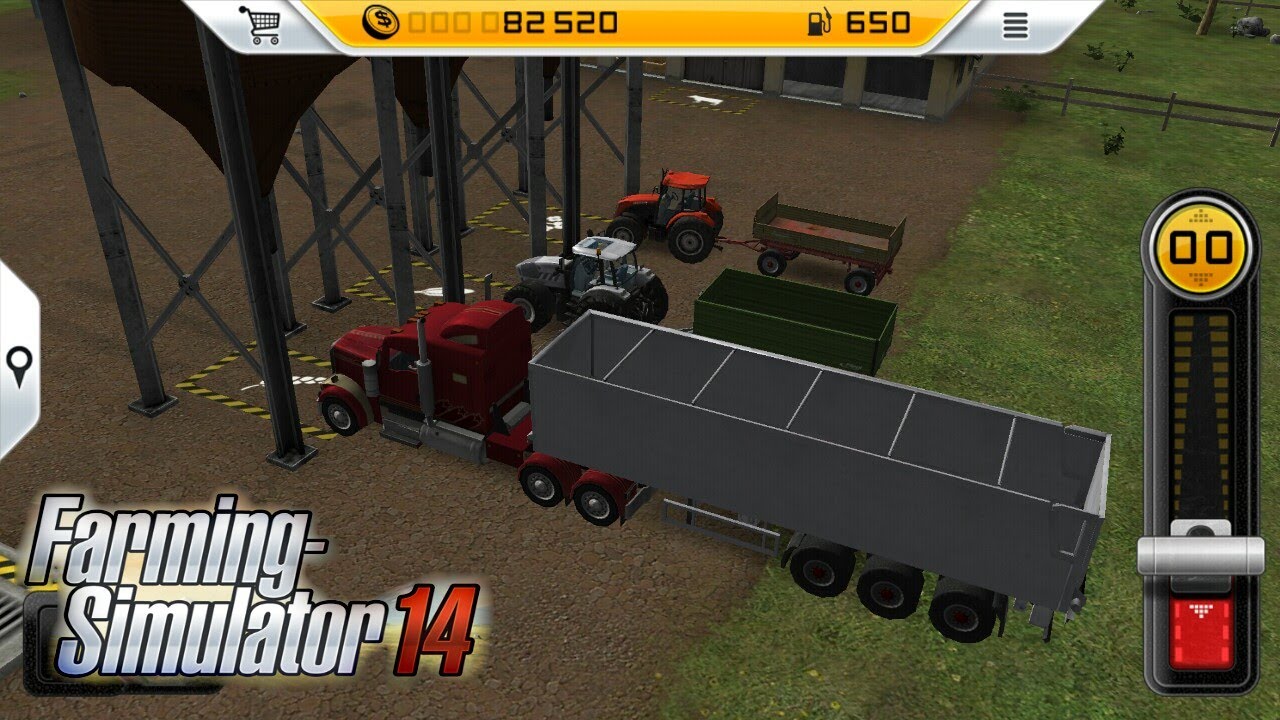 Fs14 farming simulator 14  - buğday mısır kanola satmak - to sell wheat corn canola
