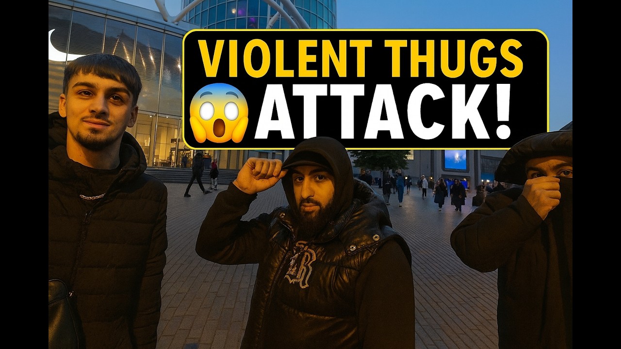 BULLRING STREET FIGHT 😱 Feral thugs Turn Violent After Lie! Knife City Chaos in Birmingham