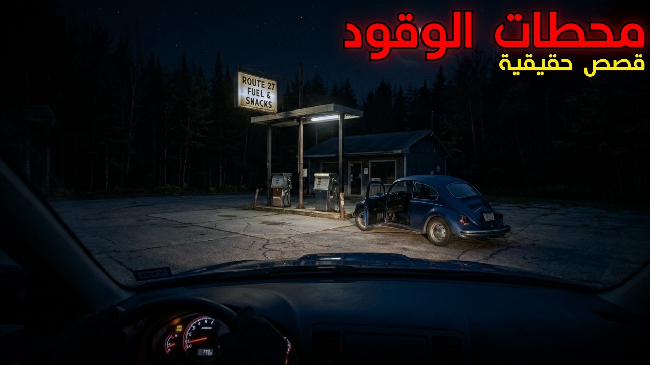 محطات الوقود | 3 قصص رعب حقيقية حدثت أثناء العمل في محطات الوقود