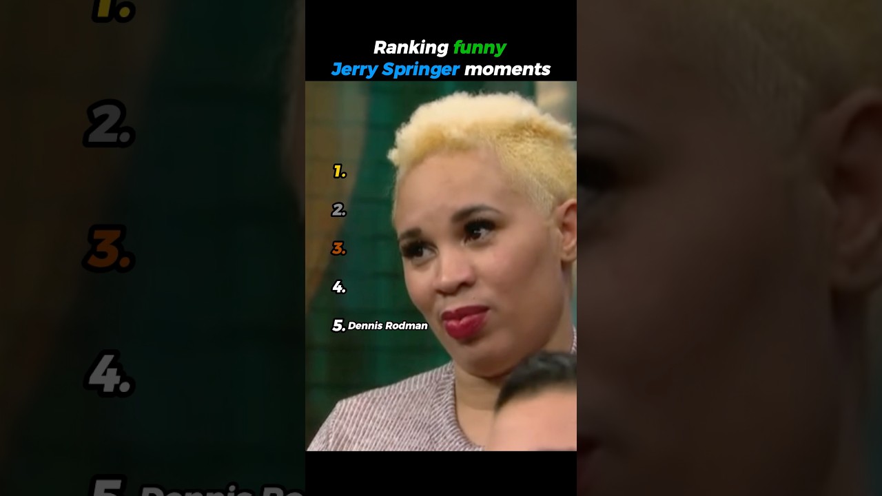 Ranking funny Jerry springer moments