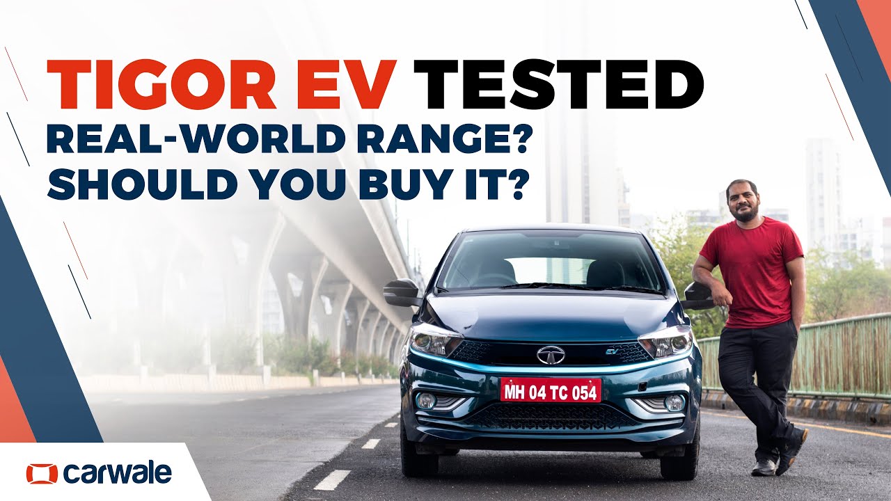 Реальный запас хода Tata Tigor EV? | Разумная покупка? | CarWale