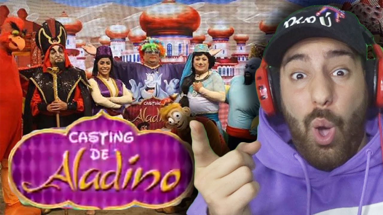 🔴CASTING BUSCANDO LOS NUEVOS PERSONAJES DE ALADINO - 🤣JB EN ATV🤣
