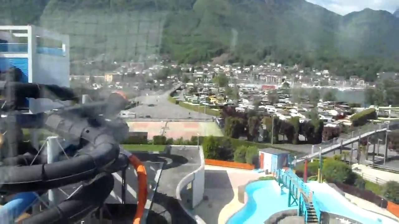 La Tornade - Aquaparc vue de l'intérieur