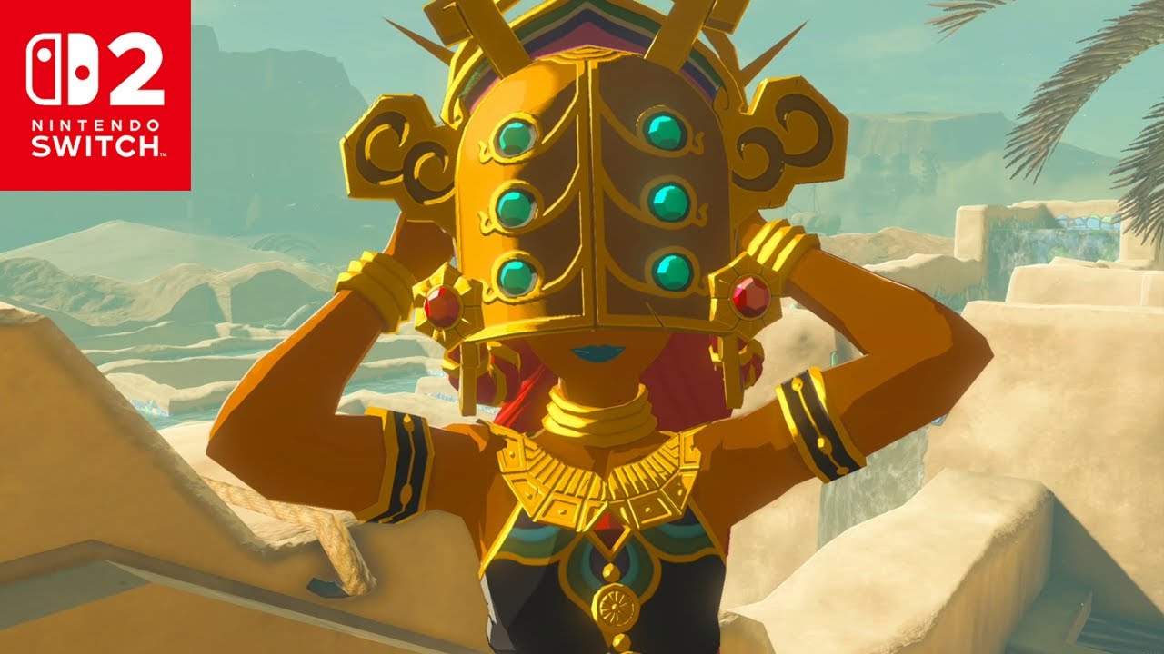 Zelda Breath Of The Wild Nintendo Switch 2 Edition - 100% Walkthrough Part 113  Urbosa's Hand Memory