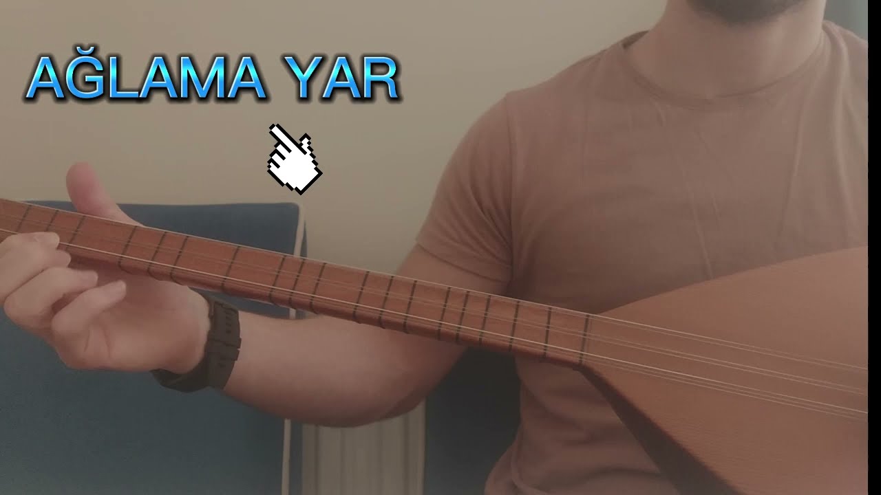 AĞLAMA YAR-SOLFEJ #bağlamasolfej #solfej #saz #türkü