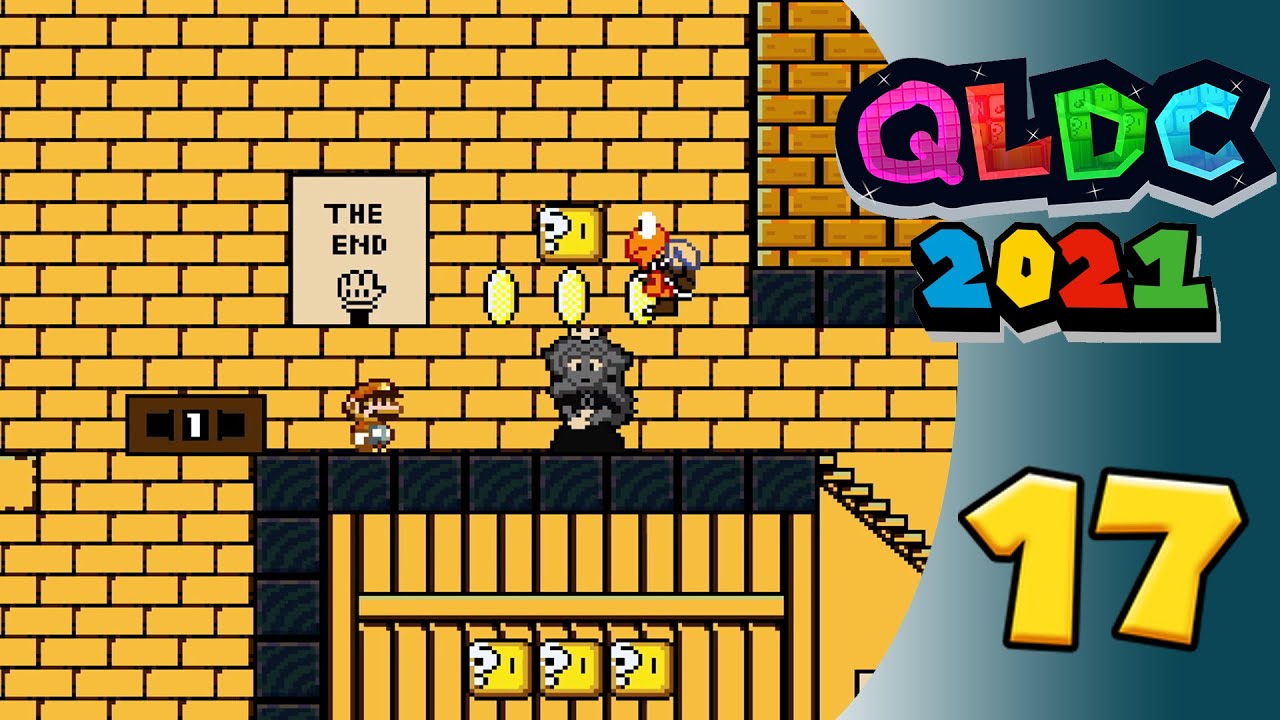 Questionable Level Design Contest 2021 [SMW-Hack] - Part 17 - Low-Quality-Level