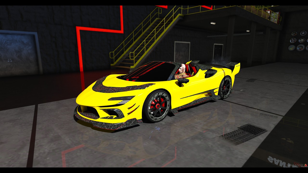 FiveM New ta488f154 Sound-Pack-Drive Around in brand new --Ferrari ESEF90 MANZOREE