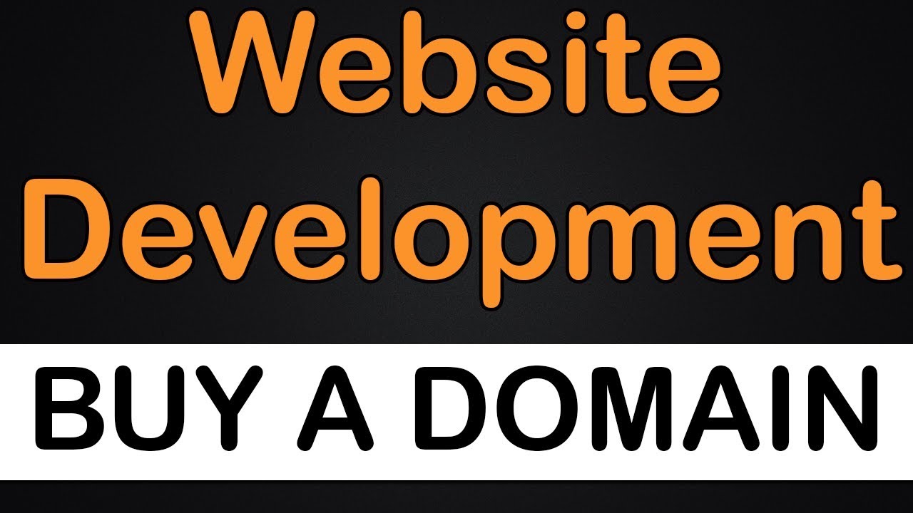 Website Development Tutorials - 4 - HOW TO BUY OR REGISTER A DOMAIN NAME