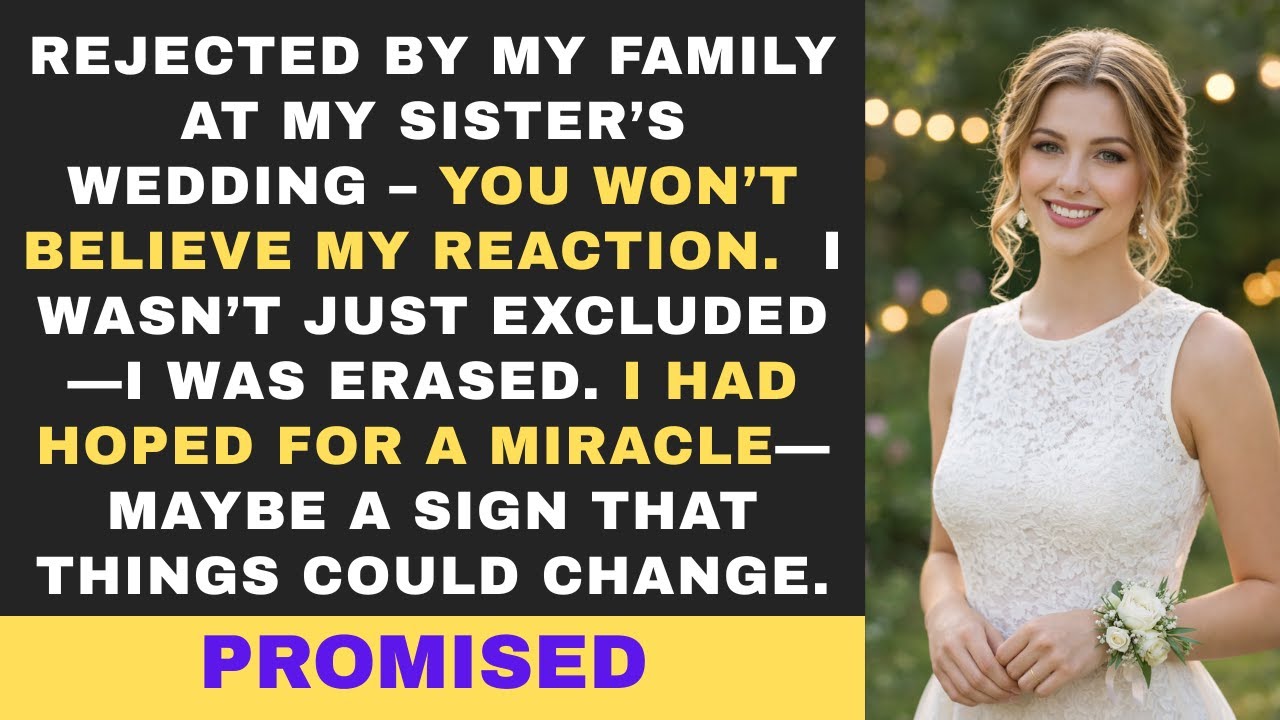 My Family REJECTED Me at My Sister's Wedding - Here's What Happened Next