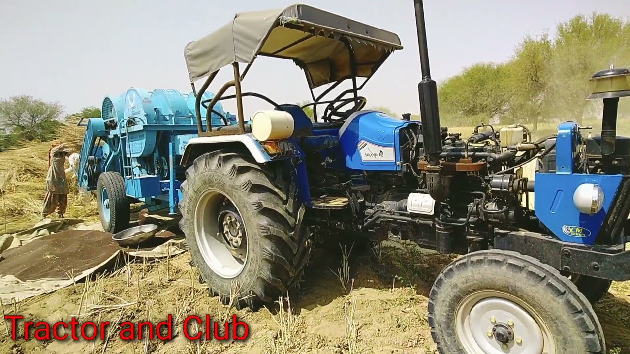 Sonalika 750 ||| Performance In Thresher Machine !!