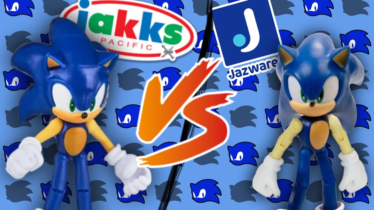 ¿Cual es la mejor marca de figuras de sonic? Jakks Pacific VS Jazwares