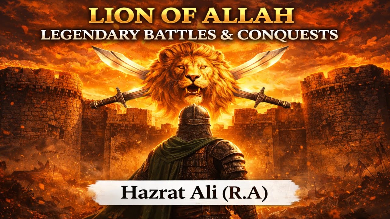 NoLion of Allah: The Legendary Battles & Conquests of Hazrat Ali (R.A)