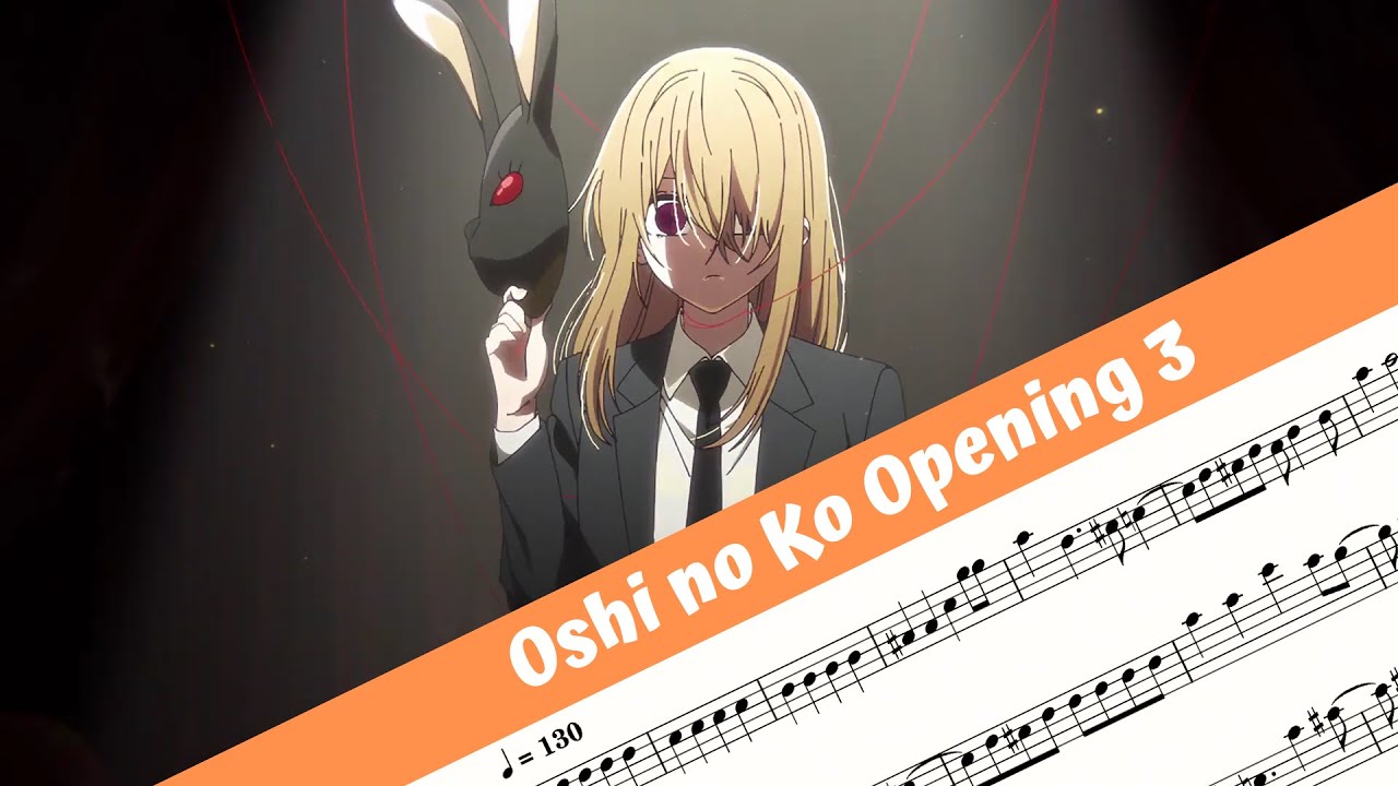 Oshi no Ko Opening 3 (Flute)