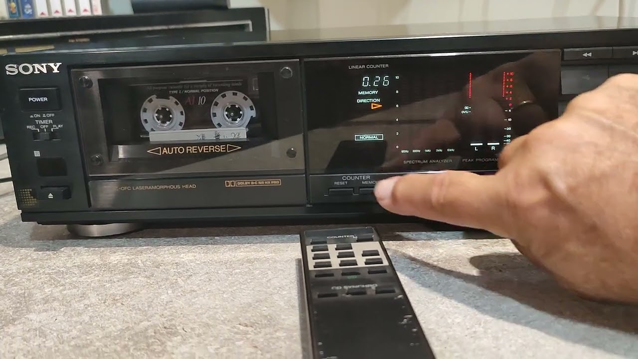 Проверка Sony tc-rx80
