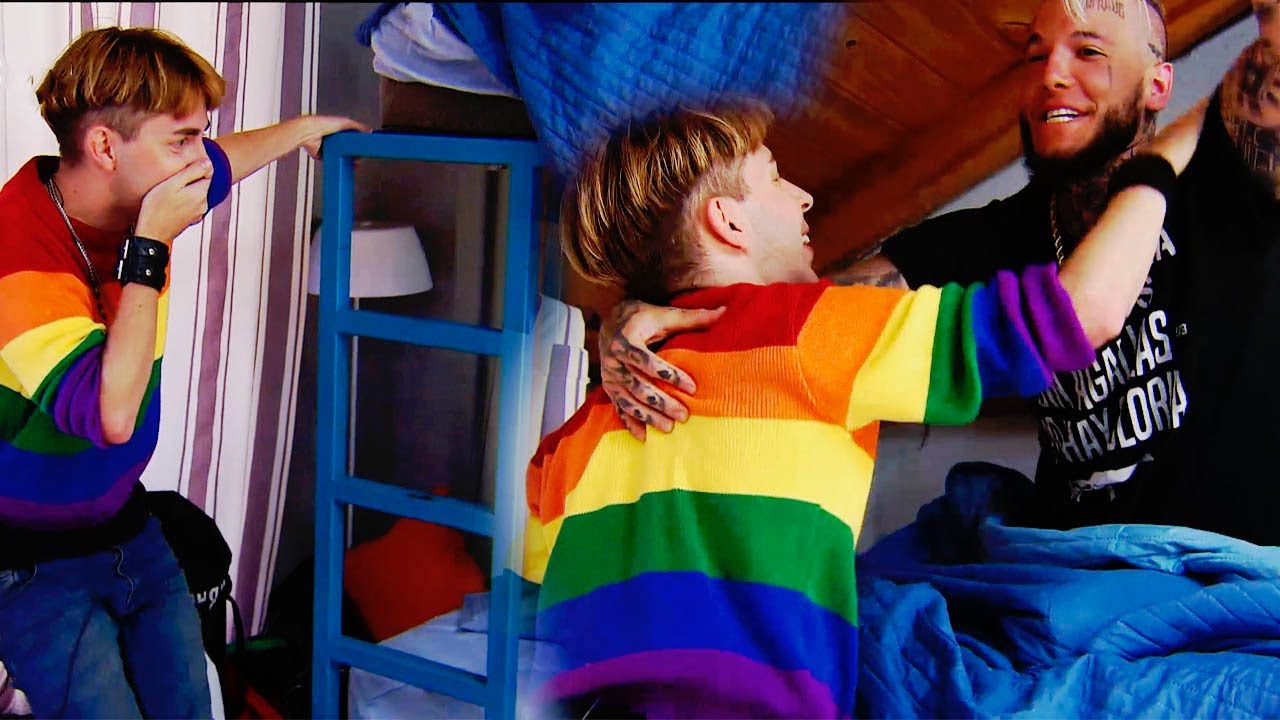 Nico Maiques llegó al Hotel de los Famosos, repartió picos ¡Y rompió la cama de Alex Caniggia!