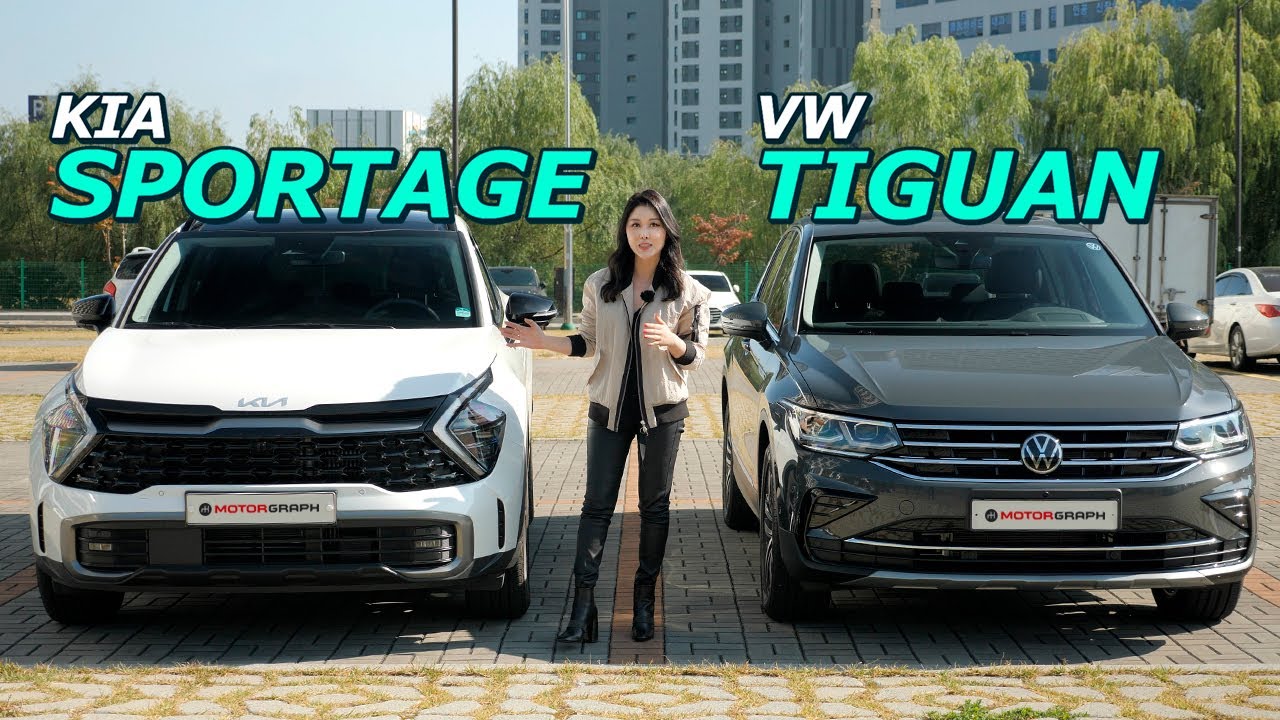 New 2022 Kia Sportage vs. Volkswagen Tiguan 