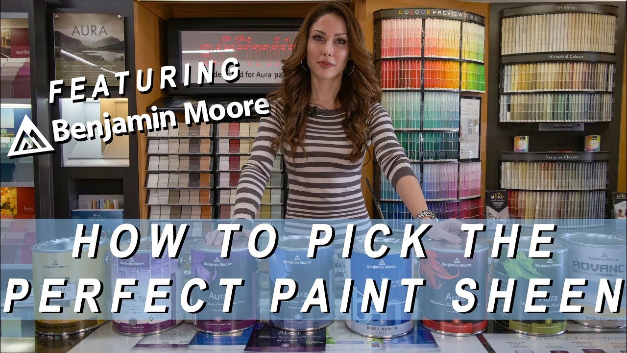 HOW TO: Pick The Perfect Paint Sheen From Benjamin Moore