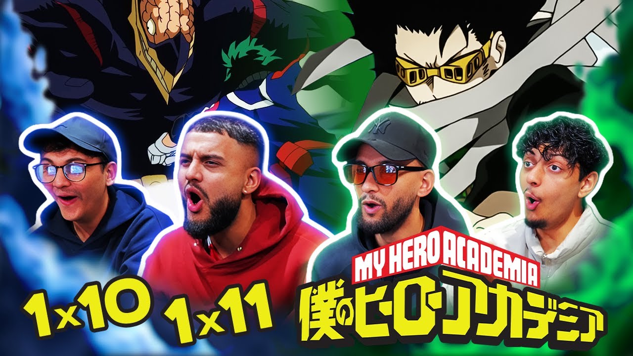 THIS IS GETTING INTENSE!!! | My Hero Academia 1x10 & 1x11 | FIRST TIME REACTION
