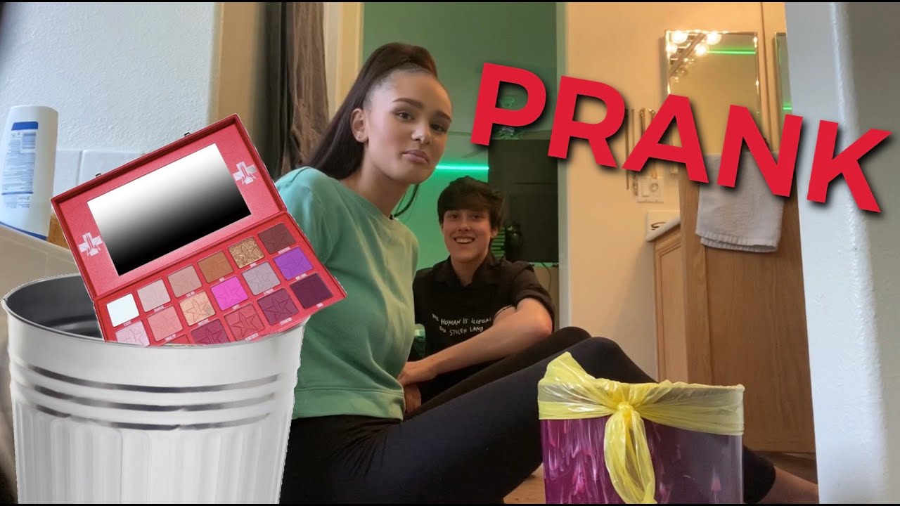 I THREW OUT ALL HER MAKEUP! ( she was mad) II Raegan Beast