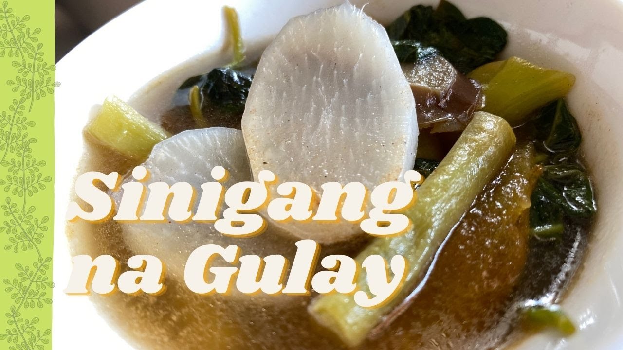 HOW TO COOK SINIGANG NA GULAY (Quick and Easy) | Anthon's Kitchen