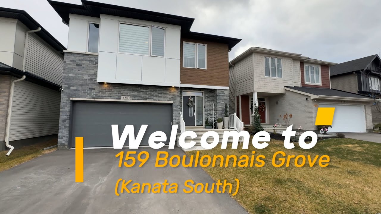 A GEM in KANATA SOUTH! Welcome to 159 Boulonnais Grove! (FOR SALE)