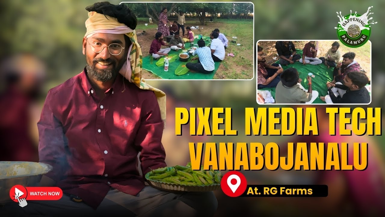 The Ultimate Office Day Out! 😂 Games, Food & Chef Charan at RG Farms | Happening Palamuru