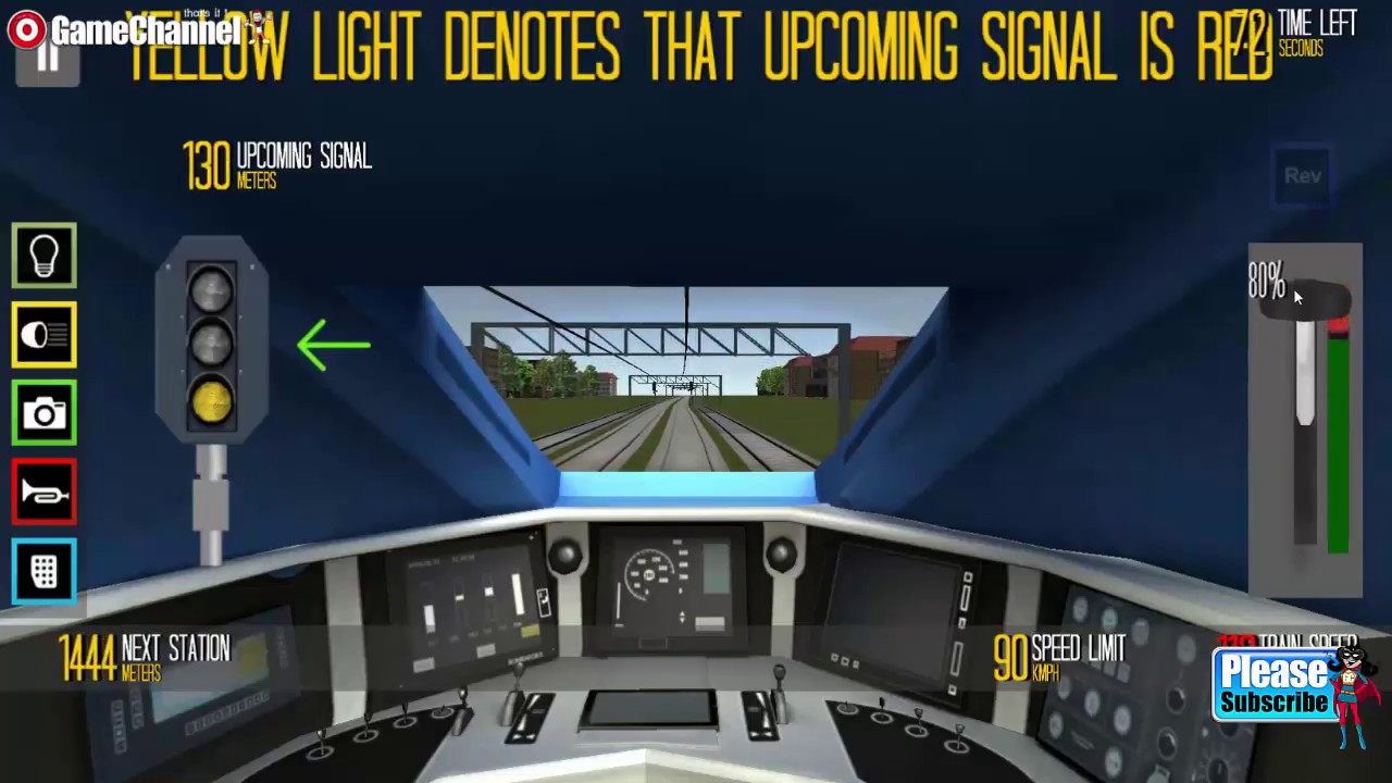 Euro Train Simulator / Train Driver / Android Gameplay Video