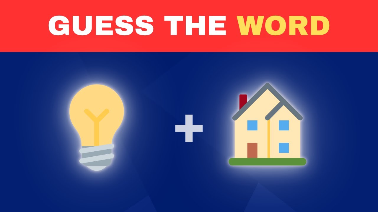 Can you Guess The Word by Emojis?👀  | Quiz Splash