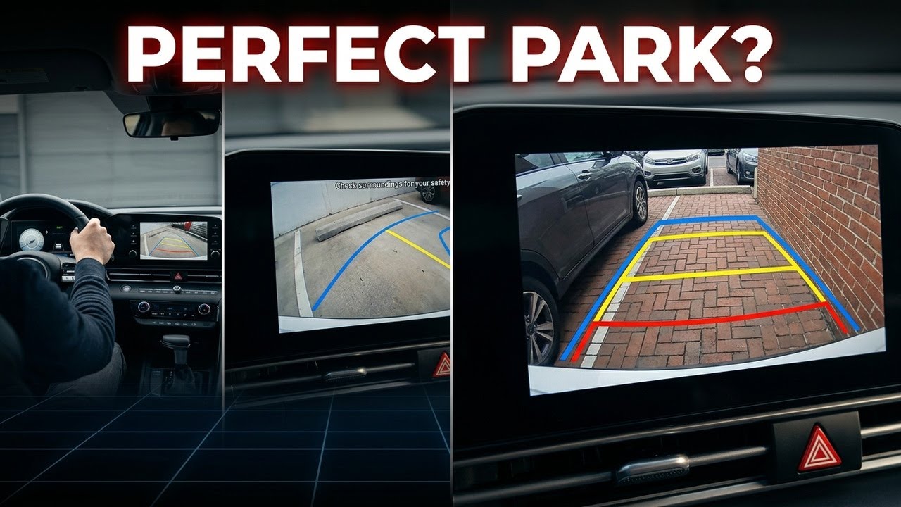 Я попробовал использовать камеры заднего вида для парковки