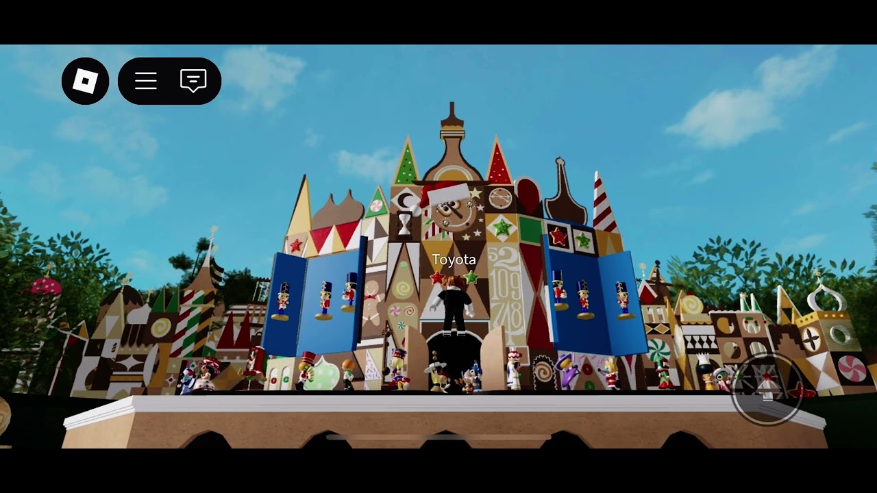 Roblox Nearly Microscopic World Holiday Clock Parade