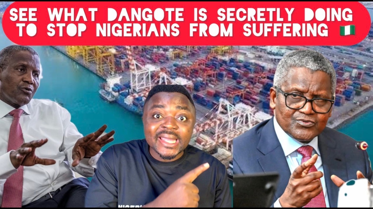 See what Nigerian Billionaires Dangote is Secretly Doing To Stop Nigerians From Suffering