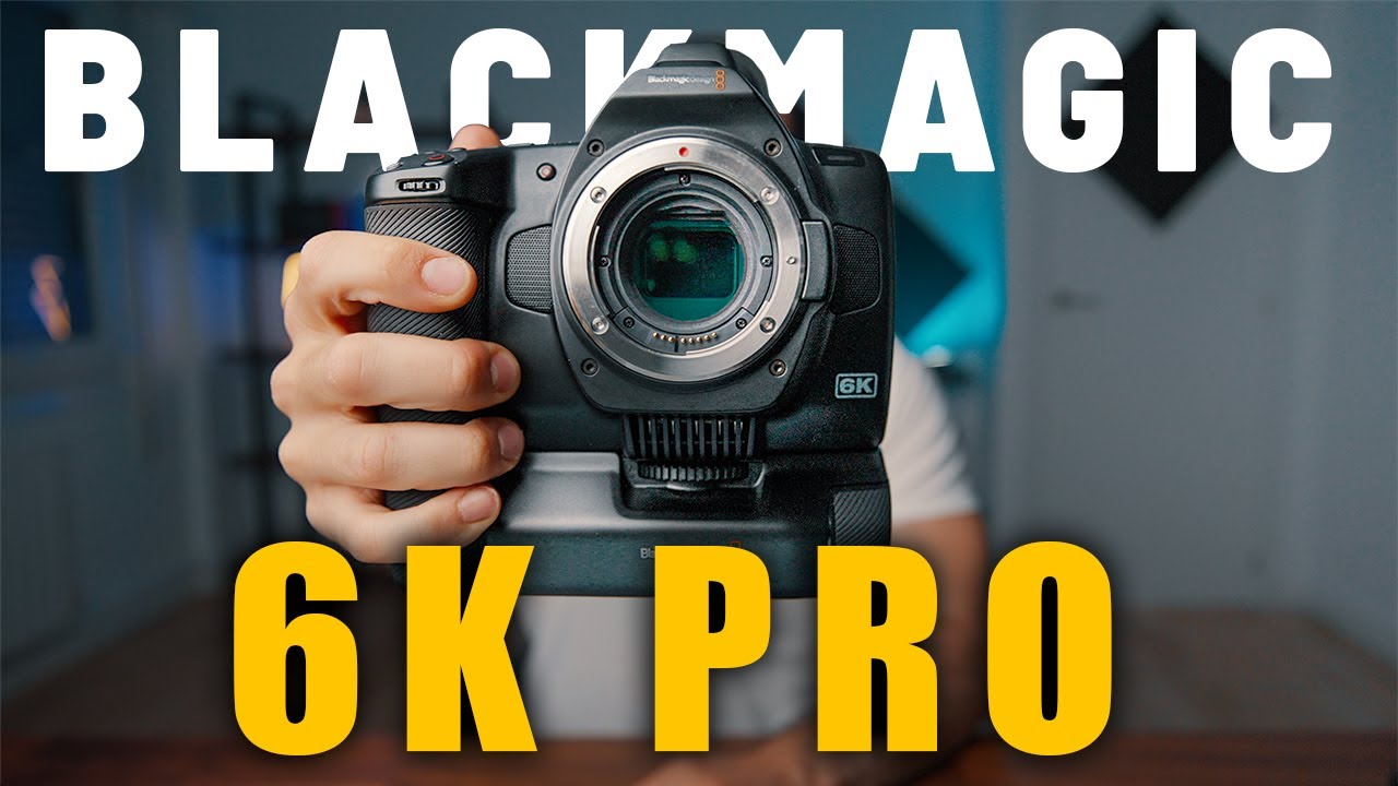 BlackMagic Pocket Cinema Camera 6K PRO 🚀 ¿Vale la pena?