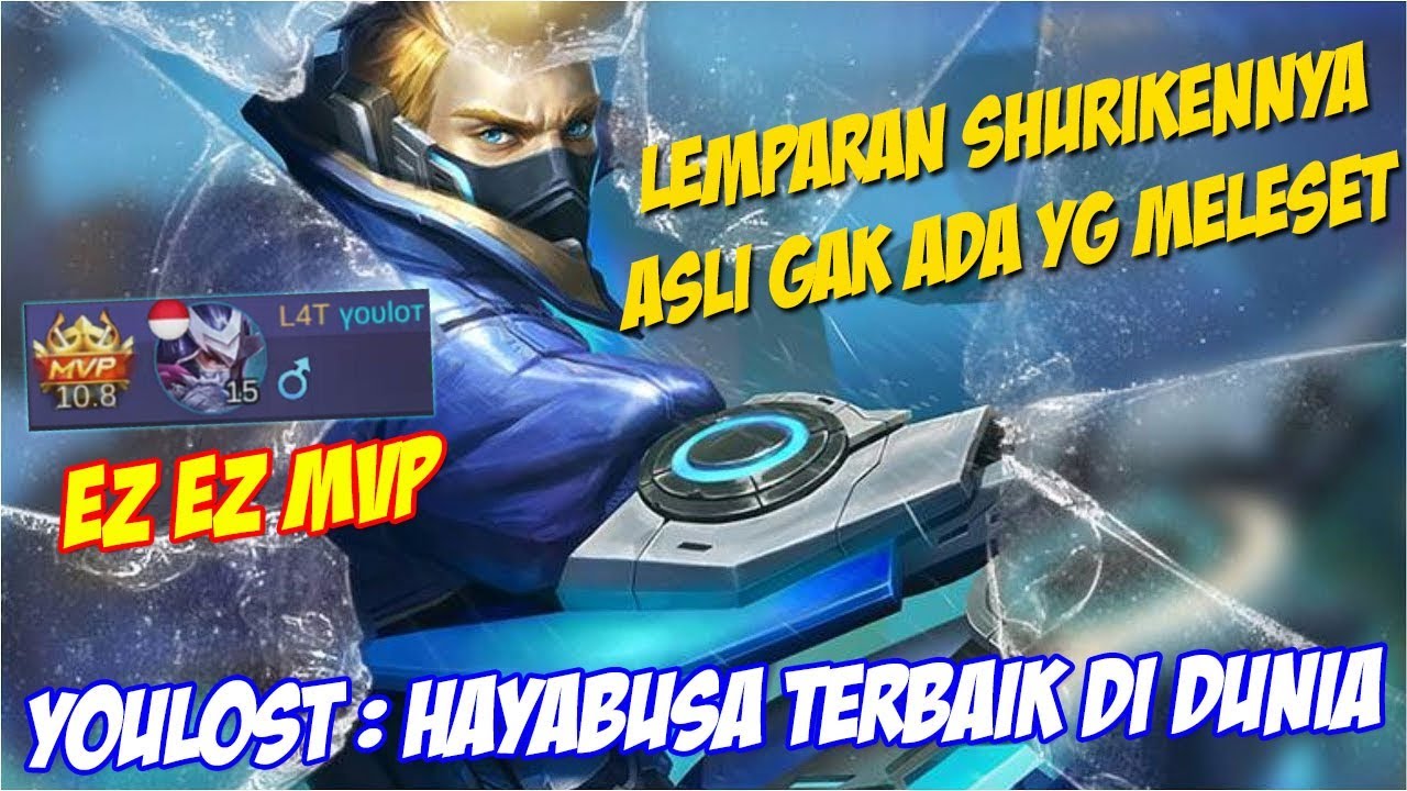 Si Youlost: Nomor 1 Hayabusa, Akurasi Lempar Shurikennya 99% Kena Mulu, Gak Ada Yang Meleset Cuy !!