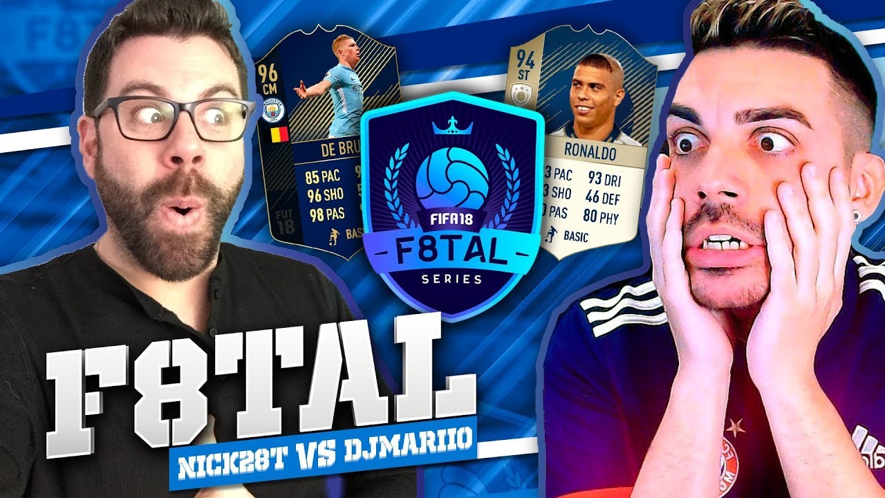 Nick28T vs DjMaRiiO - ICON 94 Ronaldo vs TOTY De Bruyne - F8TAL - FIFA 18 Ultimate Team