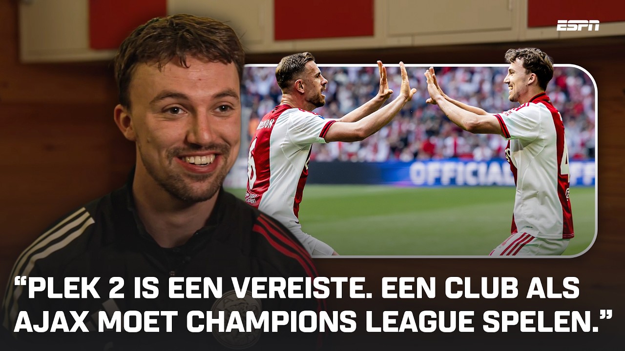 🗣️ YOURI REGEER over 'NUMMER 6', HENDERSON en DOELSTELLING AJAX 👀 | Interview