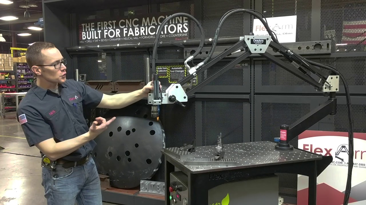 Hydraulic FlexArm Overview | Industrial Tapping Made Easy