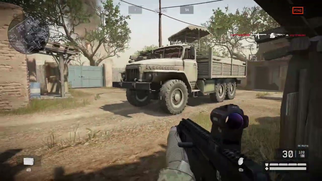 First gameplay of warfare clutch