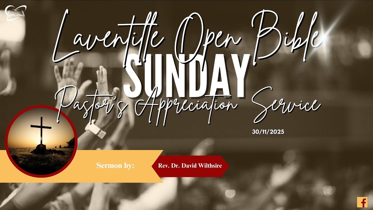 Pastor's Appreciation Service - Rev. Dr. Benjamin Agard  - 31/11/2025