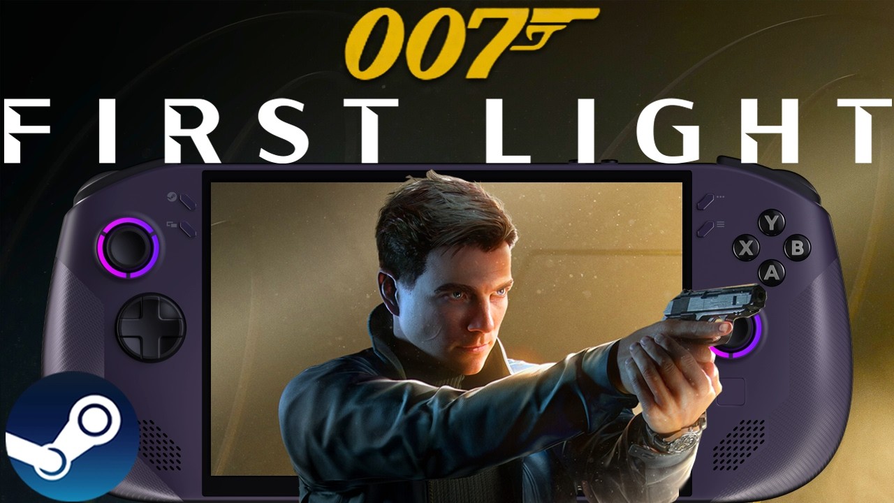 007 First Light Legion GO S Z1 Extreme SteamOS Performance: Is It Playable?