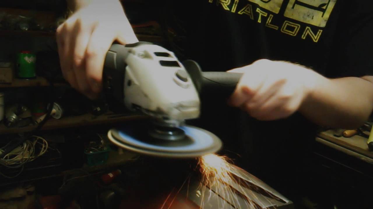 Výroba nože z listu na cirkulu | making a knife from Circular Saw Blades