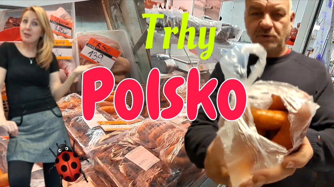 POLSKÉ 🇵🇱 NÁKUPY !!  TRŽNICE + BIEDRONKA = RÁJ JÍDLA 😋😋