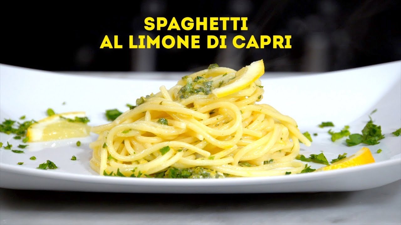 Una Finestra sul Mare | 4 puntata | Spaghetti al limone di Capri