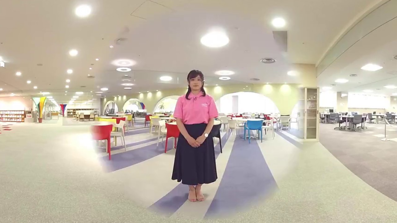 【360°VR動画】工科女子 キャンパス案内 キャンパスライフ編
