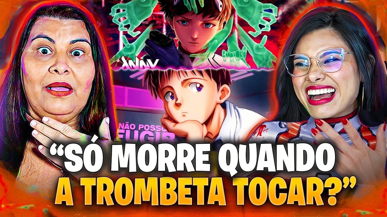 MÃE FICOU CONFUSA! 😱 Anny - Genesis & Não Posso Fugir | Shinji Ikari | Enygma
